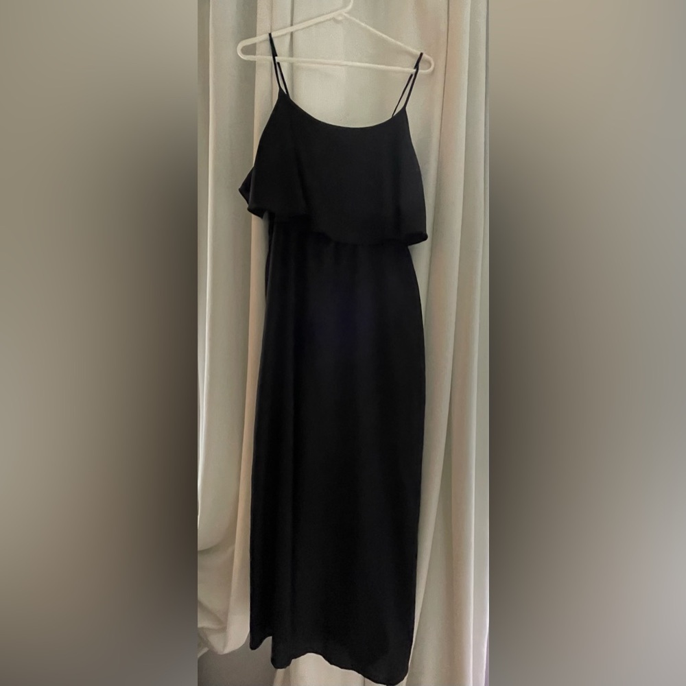 spaghetti strap maxi dress